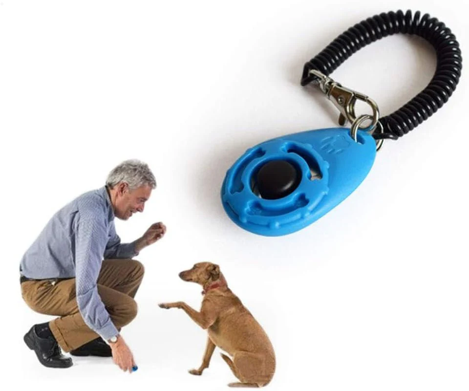 '- 4 Pack Dog Training Clicker with Wrist Strap, Pet Training Clicker Set - Image 3