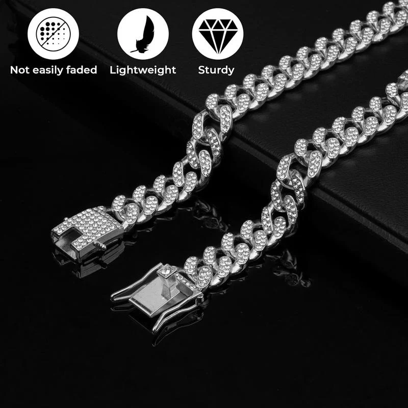 Best Adjustable Diamond & Rhinestone Pet Collar for Dogs & Cats - Image 7