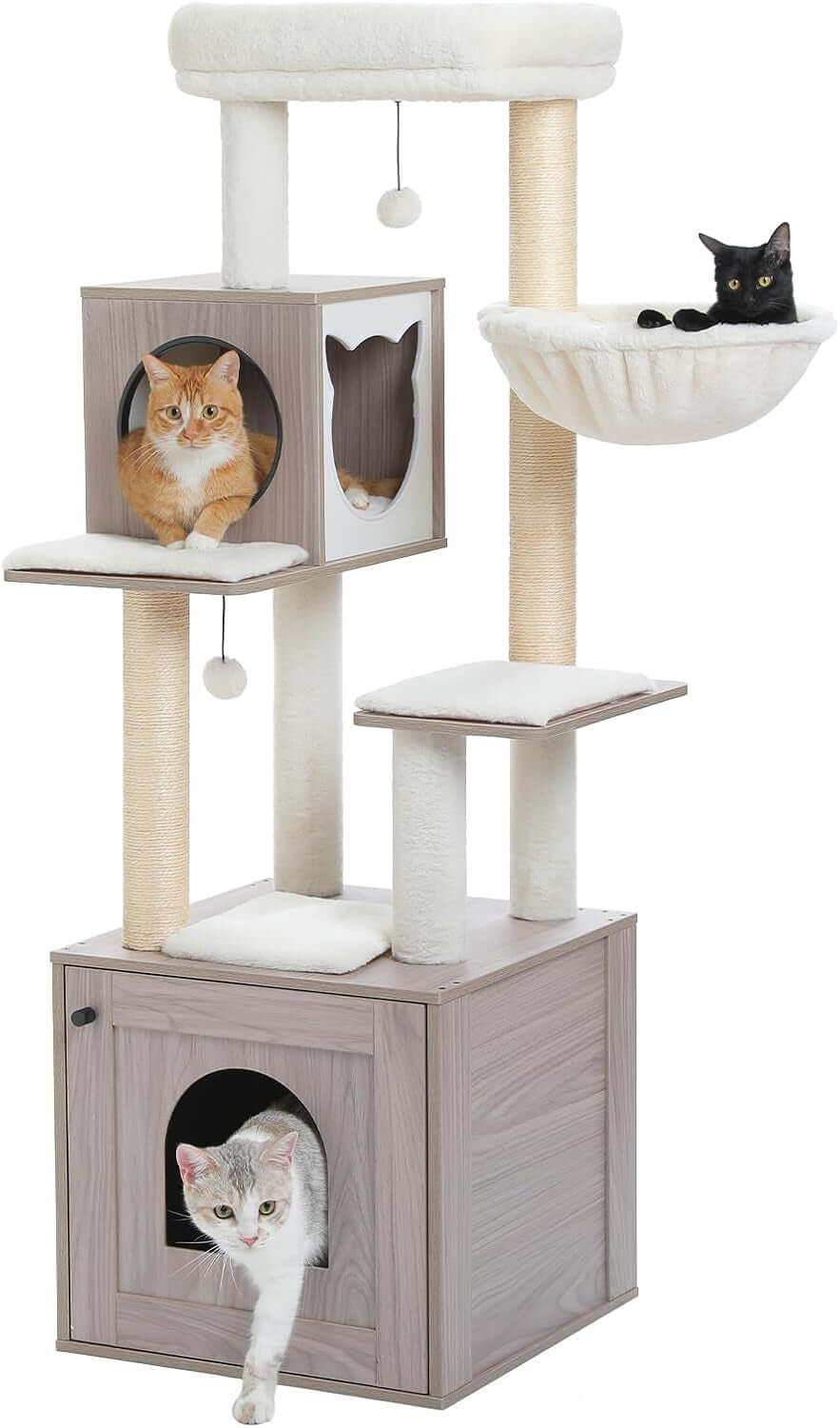 Best Affordable Multi-Cat Tree & Climbing Tower with Scratching Posts - Image 12