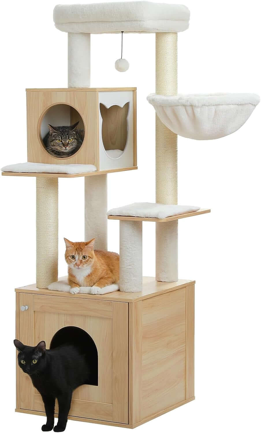 Best Affordable Multi-Cat Tree & Climbing Tower with Scratching Posts - Image 9