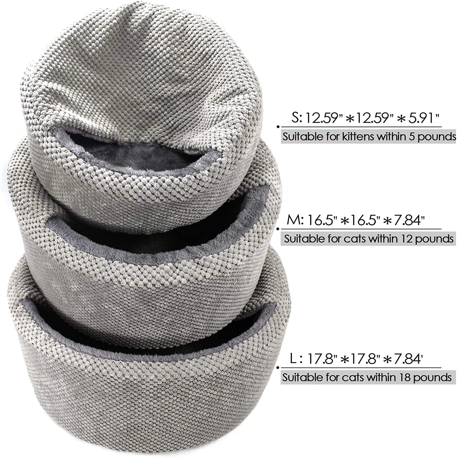 Best Affordable Washable Cozy Bed for Indoor Cats - Image 7