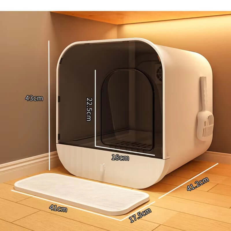 Best Anti-Odor Oversized Enclosed Cat Litter Box - Image 3