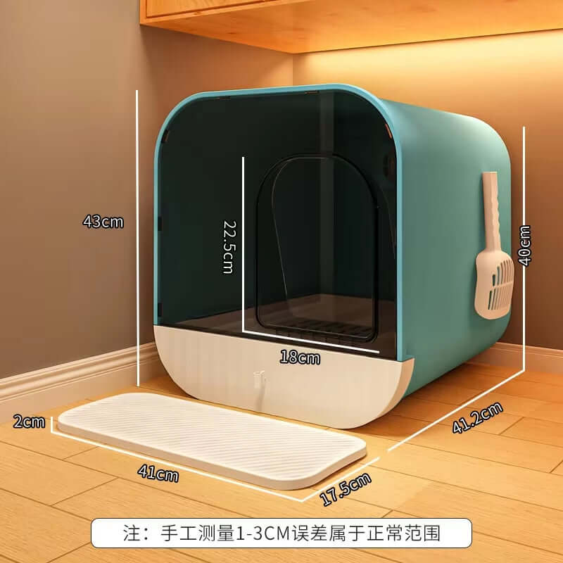 Best Anti-Odor Oversized Enclosed Cat Litter Box - Image 7