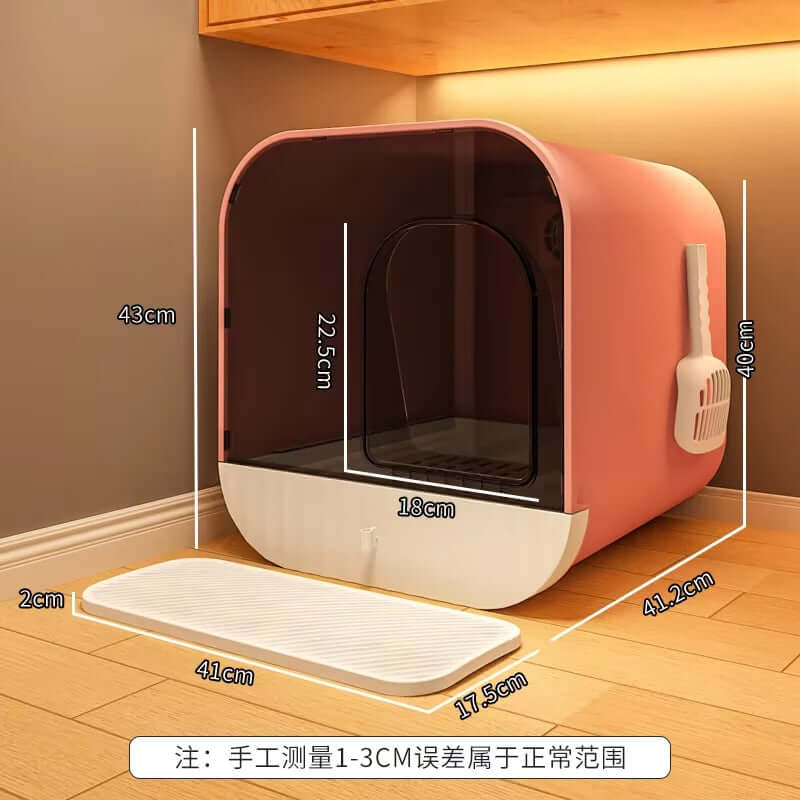 Best Anti-Odor Oversized Enclosed Cat Litter Box - Image 8