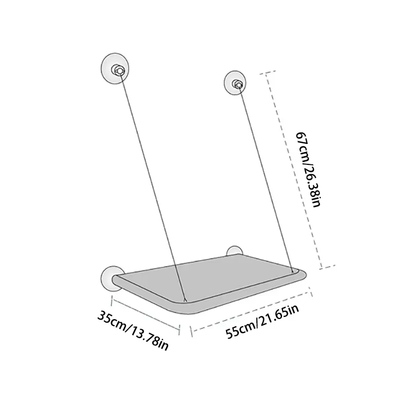 Best Firm & Comfortable Cat Window Hammock Perch - Image 6