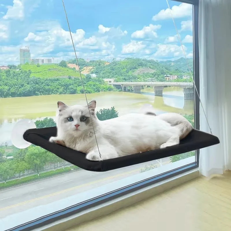 Best Firm & Comfortable Cat Window Hammock Perch - Image 9