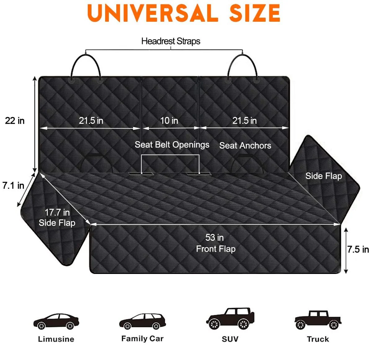 Best Waterproof Dog Car Seat Cover & Hammock for SUVs - Image 3