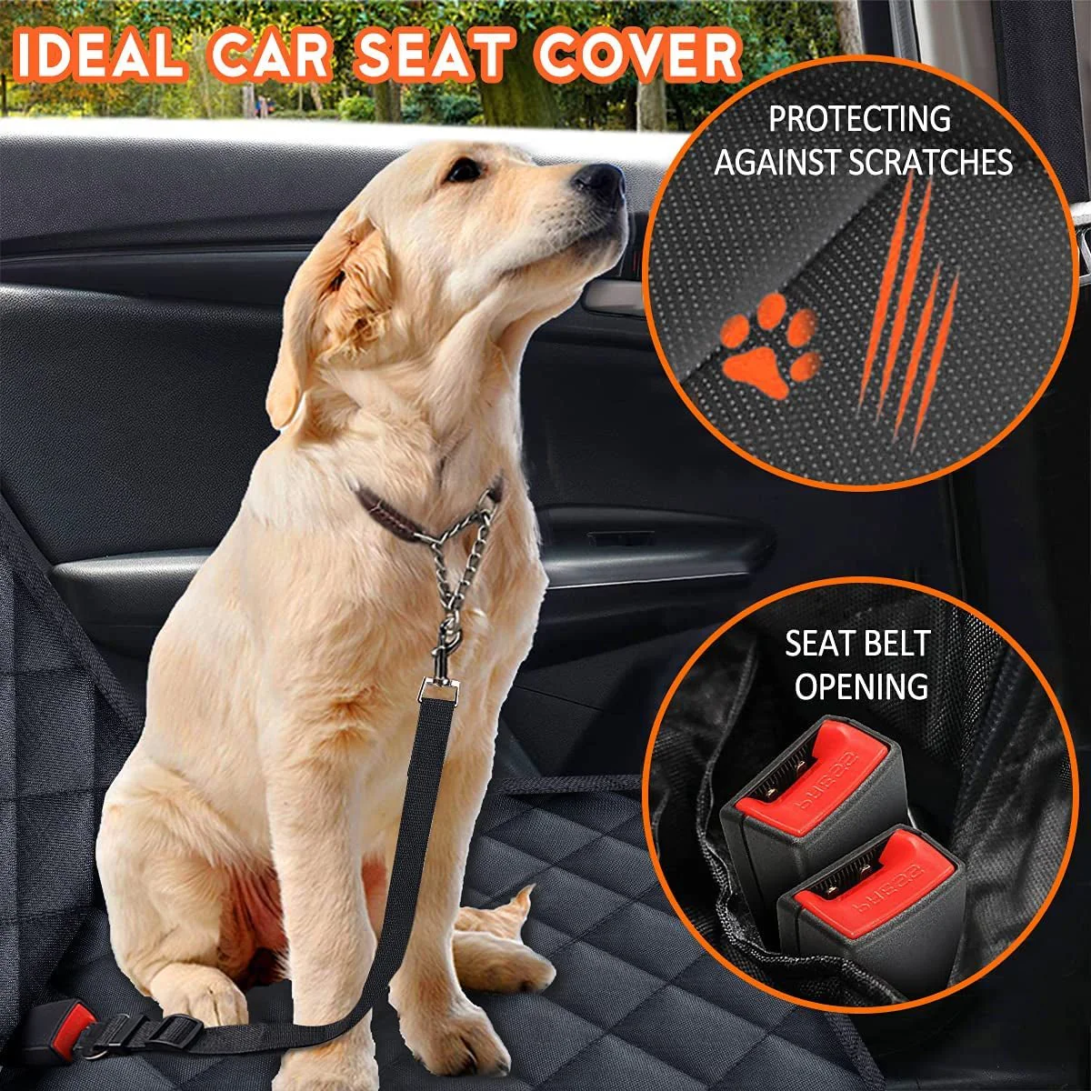 Best Waterproof Dog Car Seat Cover & Hammock for SUVs - Image 5