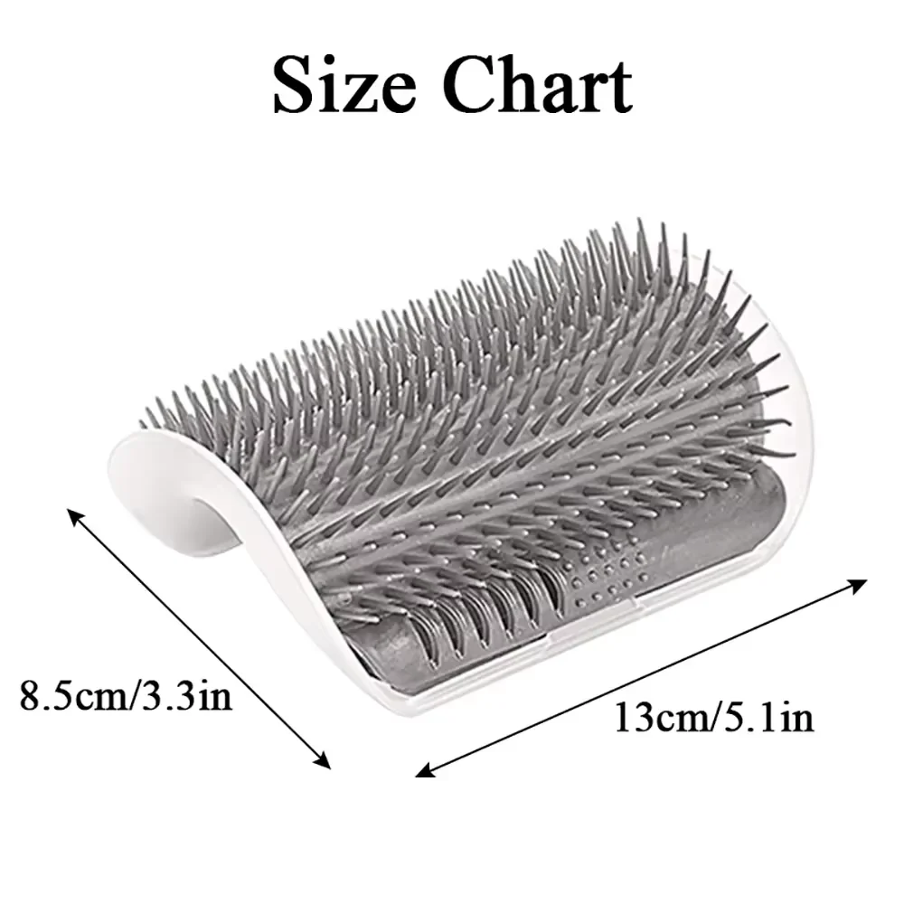 Self-Grooming Cat Corner Brush & Massage Station - Image 7