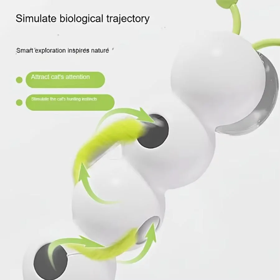 Smart Interactive Caterpillar Cat Toy for Indoor Cats - Image 7