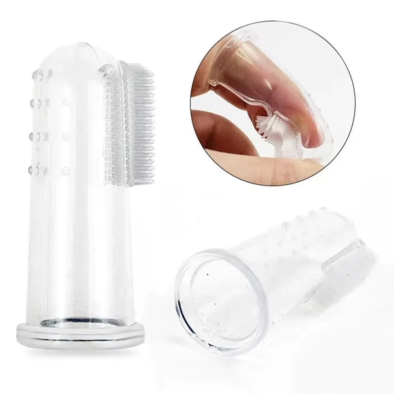 Soft Silicone Pet Finger Toothbrush for Dogs & Cats - Image 4