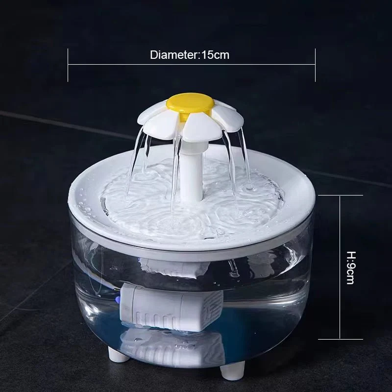 USB-powered Cat and Dog Water Fountain - Image 7