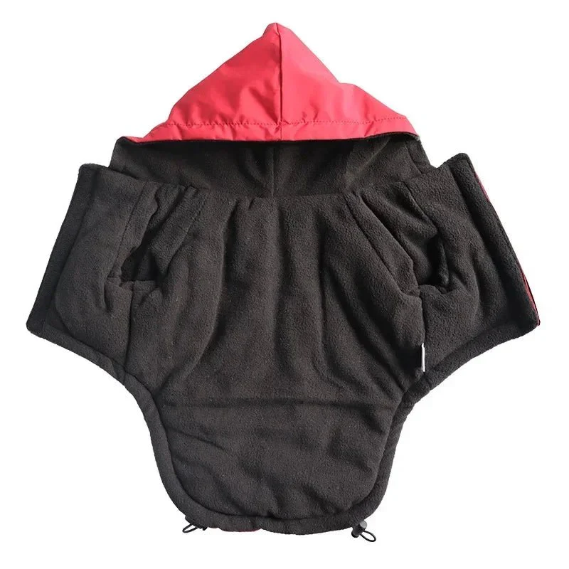 Warm Cotton Hooded Dog Jacket for Small Breeds & Puppies - Image 4