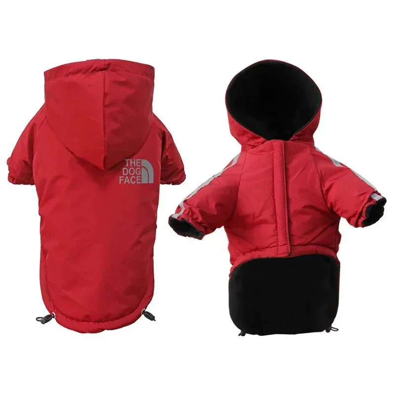 Warm Cotton Hooded Dog Jacket for Small Breeds & Puppies - Image 8